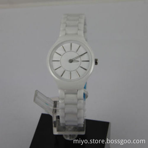 Super thin size ceramic watch, fashionable, fancy, novelty and nice, OEM and ODM orders welcome